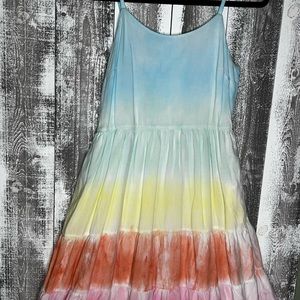 Crown & Ivy ombré sundress multicolor size 8